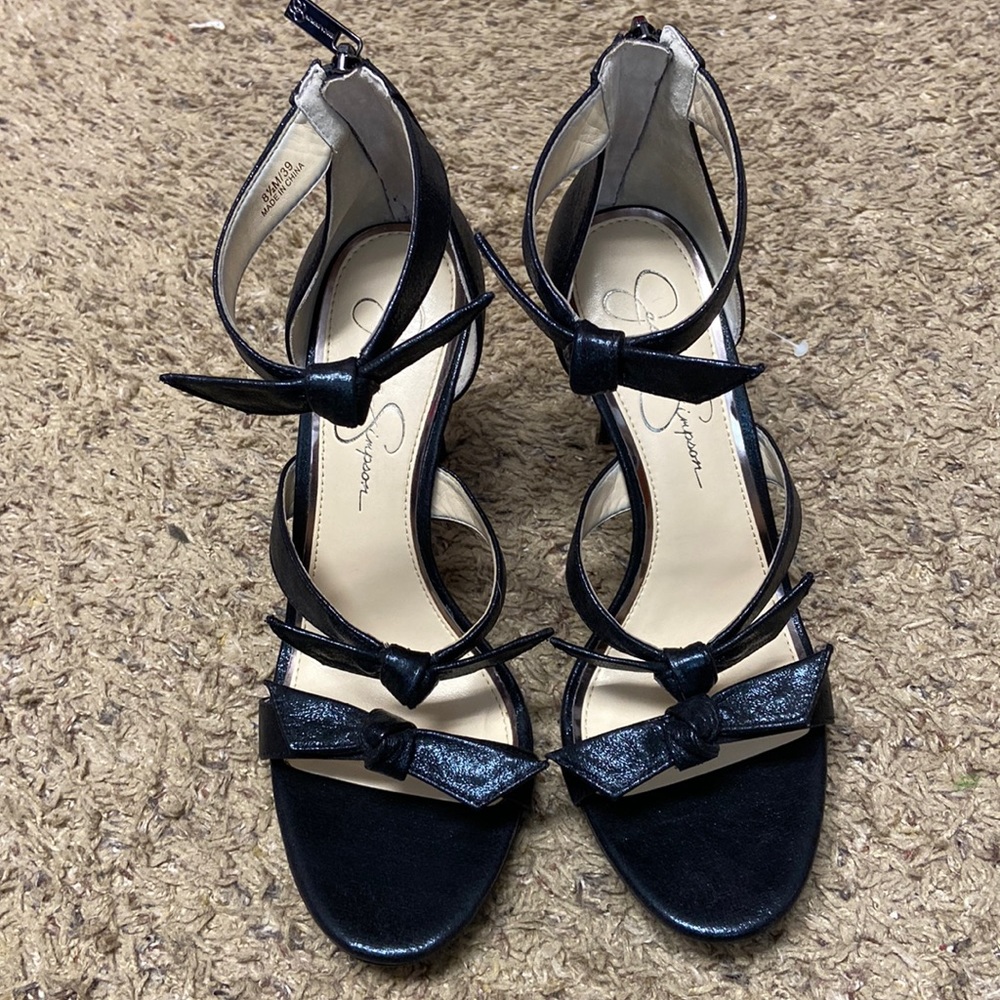 Jessica Simpson strappy heels